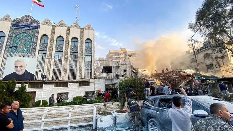 Сири Улс дахь Ираны консулын газарт агаарын цохилт өгсөн&nbsp;тухай